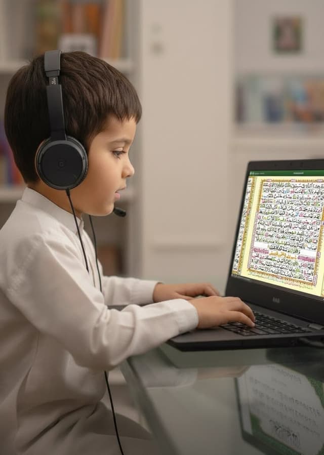Student Learning Quran